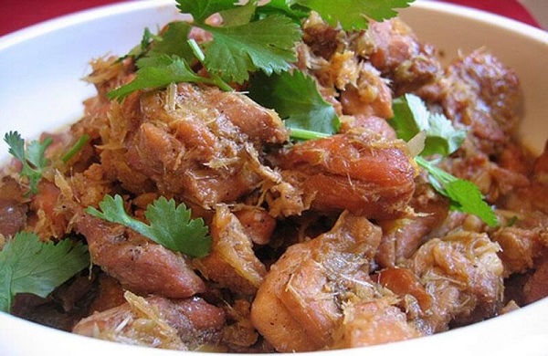 gà Đông Tảo xào lăn gà Đông Tảo xào lăn