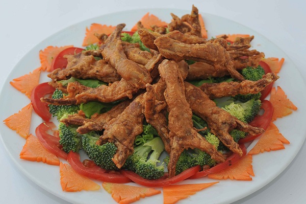 lưỡi vịt chiên giòn lưỡi vịt chiên giòn