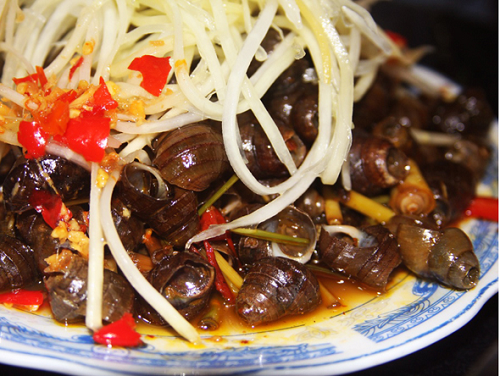oc van sao me ốc vặn sào me