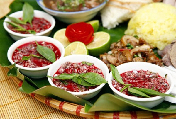 Tiết canh vịt trời ngon tại nhà Tiết canh vịt trời ngon tại nhà